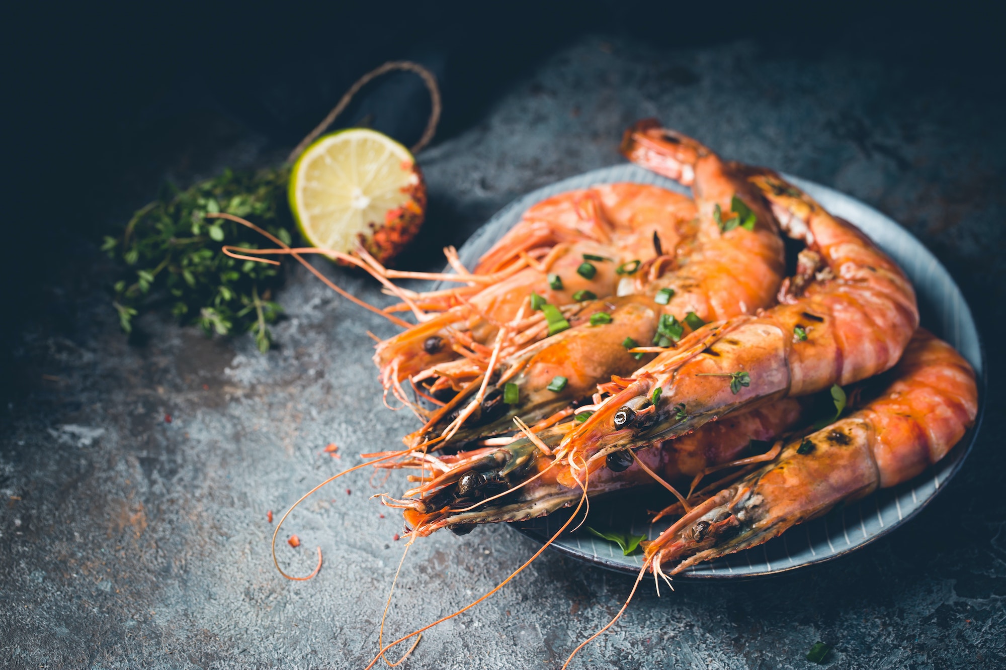 Fresh Tiger Prawns